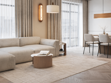 Aerith Contemporary Geometric Area Rug