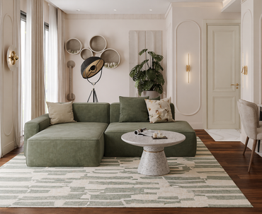 Babai New Zealand Wool Area Rug