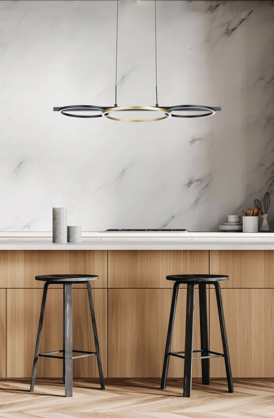 Boyal 2 - 3 Light Led Linear Pendant