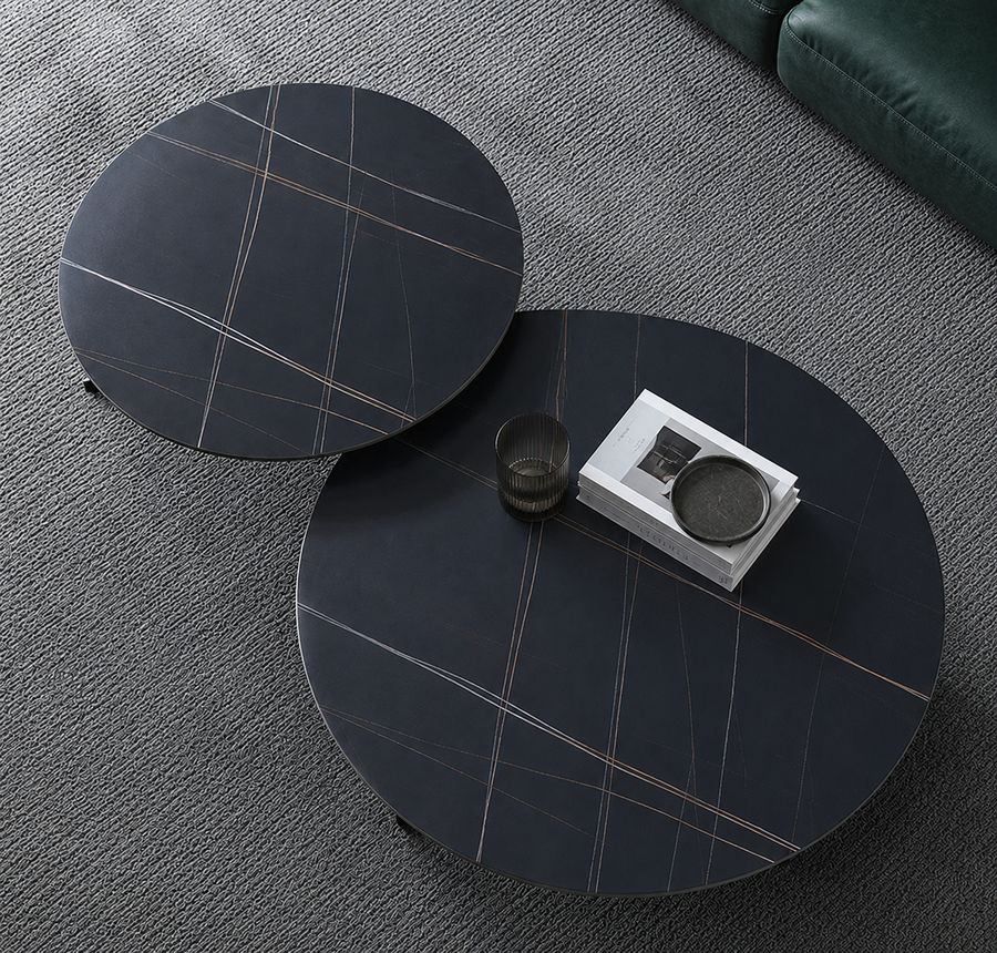Kingsley Sintered Stone Coffee Table Set