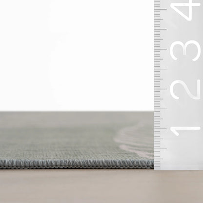 Daphina Abstract Washable Rug