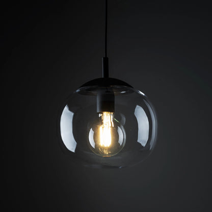 Vibe Graphite Glass Scandinavian Pendant Light