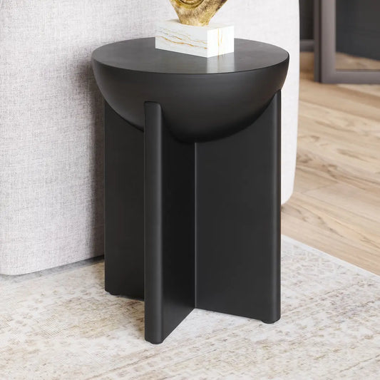 Tume Side Table Black