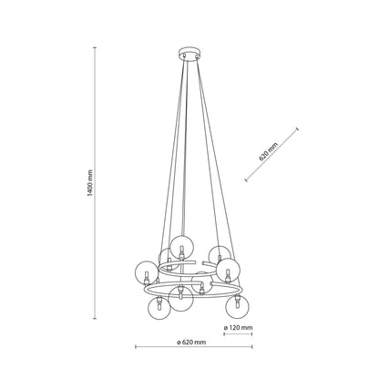 Anabelle Scandinavian Minimalist Pendant Ceiling Light