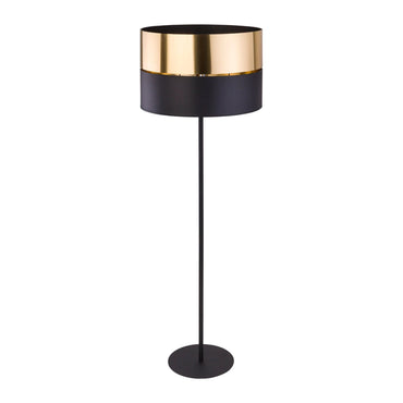 Hilton Black Gold Floor Lamp