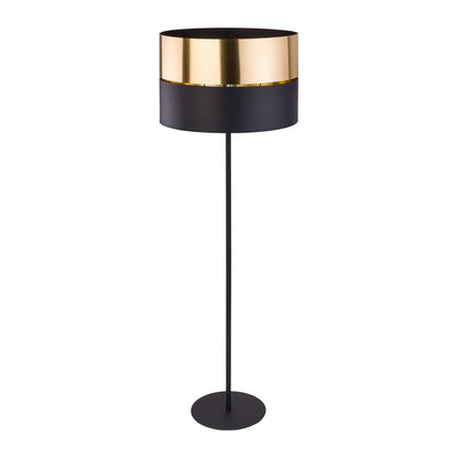 Hilton Black Gold Floor Lamp