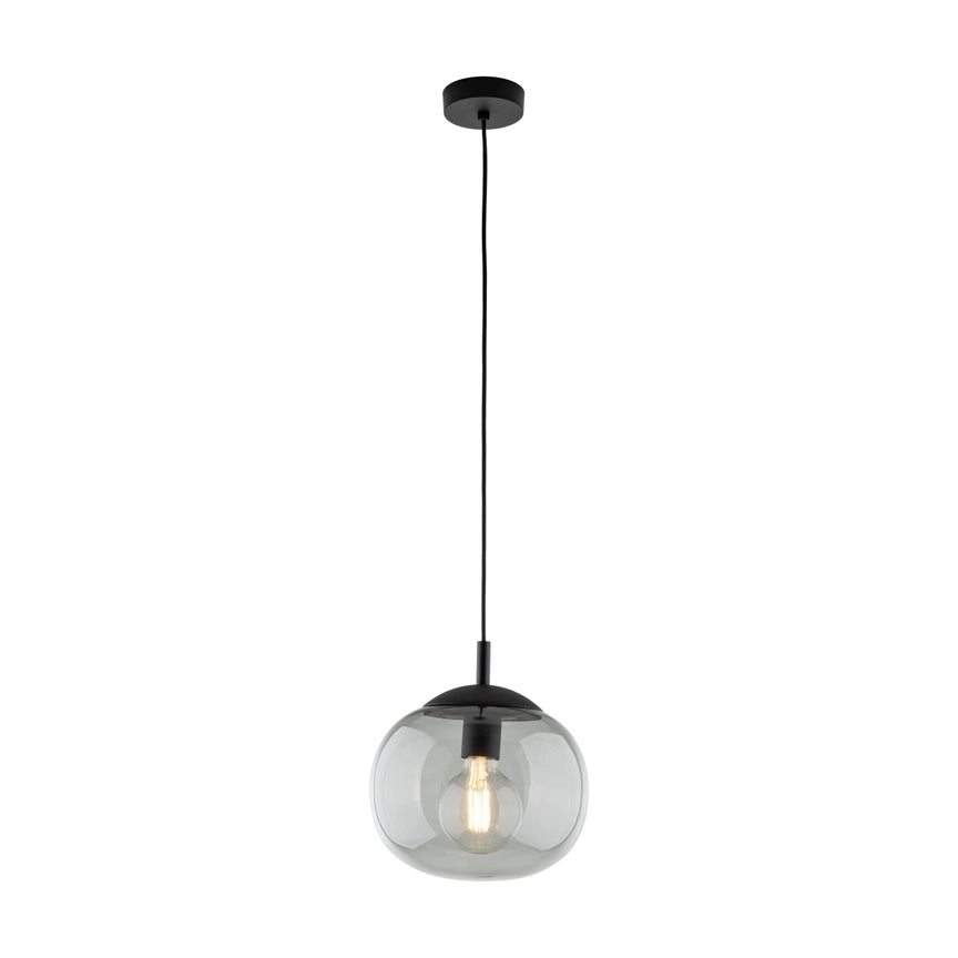 Vibe Graphite Glass Scandinavian Pendant Light