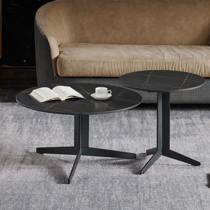Kingsley Sintered Stone Coffee Table Set