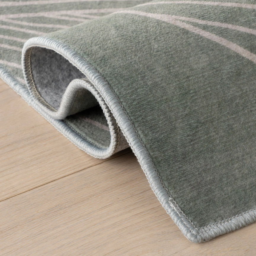 Daphina Abstract Washable Rug