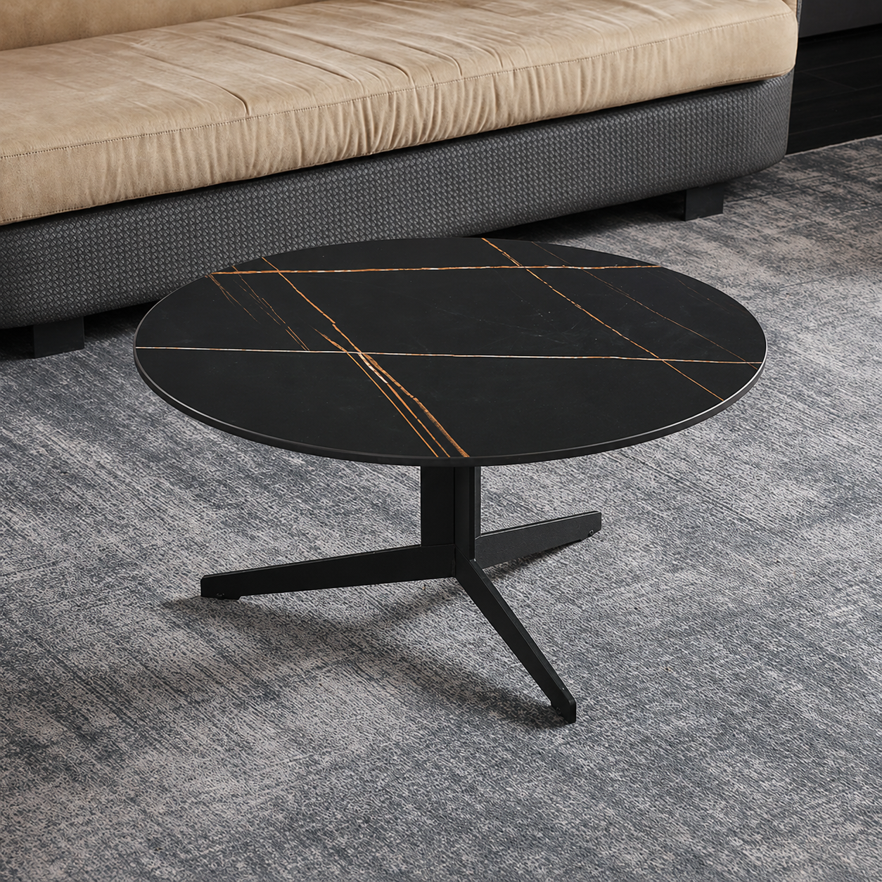 Kingsley Sintered Stone Coffee Table Set