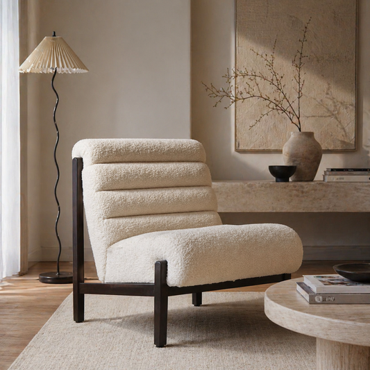 Maki Accent Chair Beige
